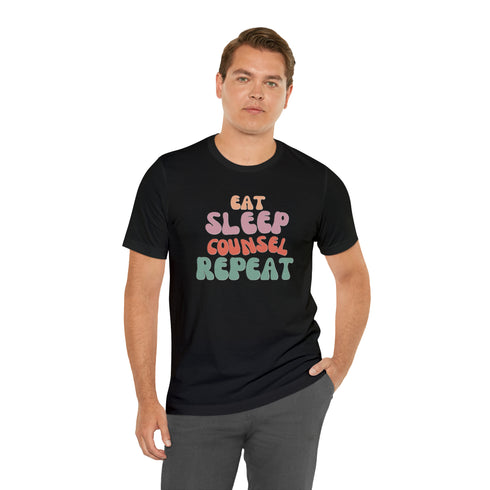 Eat Sleep Counsel Repeat T-Shirt